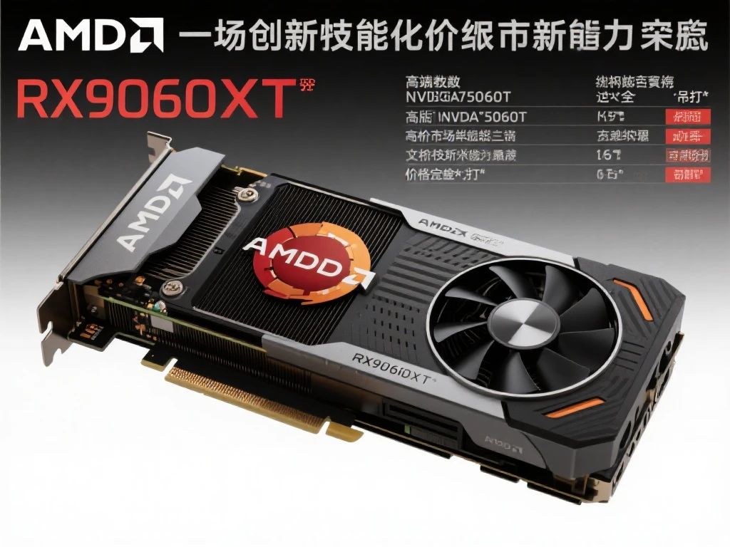 AMD RX9060XT规格揭秘：性价比碾压5060Ti！
