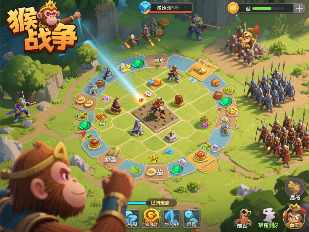 经典回合制力作《猿猴战争》试玩版上线，完整版年底震撼来袭